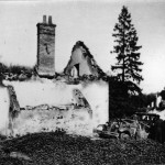 Maison forestière incendie par les Allemands 14 août 1944 (Droits réservés, Musée Départemental de la Résistance et de la Déportation, Lorris)