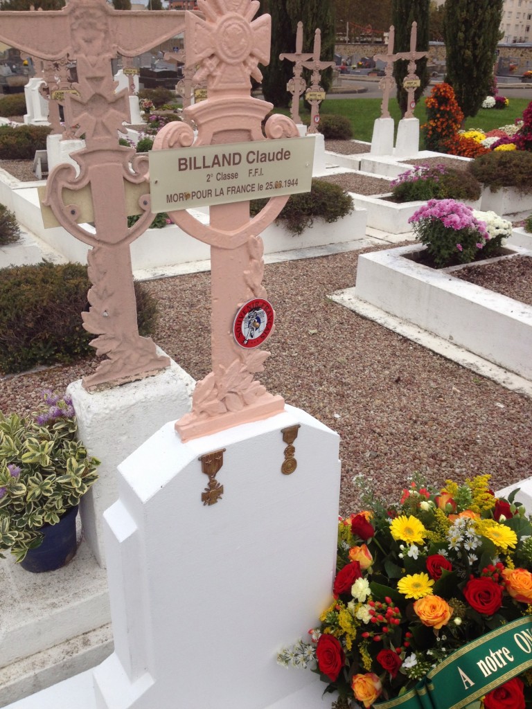 Cérémonie d'inhumation de Claude Billand, 31 octobre 2013 (Droits réservés, Patrick Billand 2013)