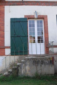 Maison du gardien devant laquelle est abattu François Meert, les impacts de balles sont toujours là (Droits réservés, Famille Vallot-Meert)